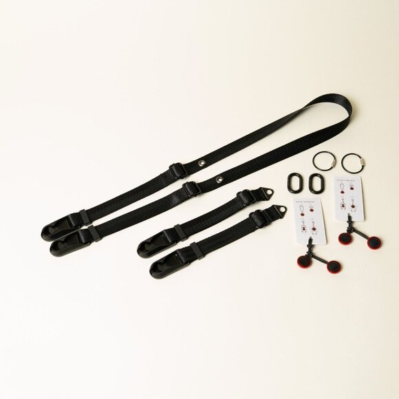 Dual Tier Adjustable Camera Strap  38-50" Peak Design Anchors Quick Release - Picture 2 of 14